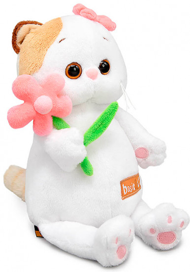 Игрушка мягкая «Кошечка Ли-Ли с цветочком, Мультсериал»