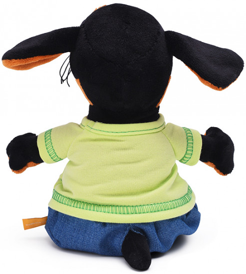 Игрушка мягкая «Собака Ваксон Baby в брючках Деним»
