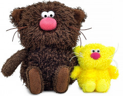 Игрушка мягкая «Кот Эспрессо с лимоном» - Фото 3