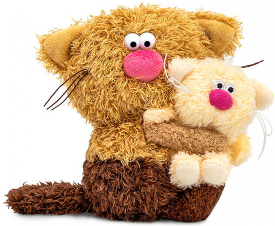Игрушка мягкая «Кот Кортадо со сливками»