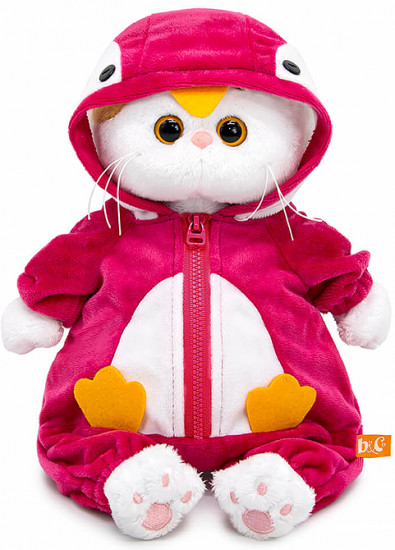 Игрушка мягкая «Кошечка Ли-Ли в кигуруми пингвин»