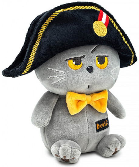 Игрушка мягкая «Кот Басик Наполеон»
