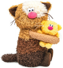 Игрушка мягкая «Кот Фраппе с бананом» - Фото 1