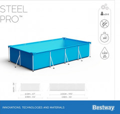 Бассейн каркасный «Steel Pro» - Фото 1