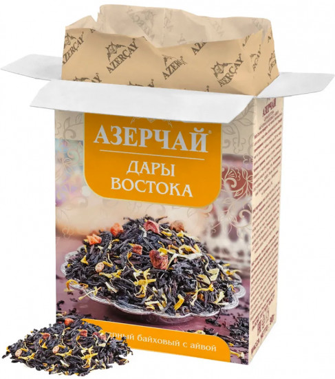 Чай черный листовой с айвой «Дары Востока»