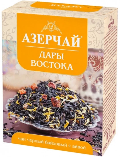Чай черный листовой с айвой «Дары Востока»