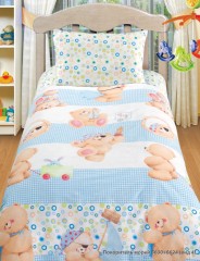 Комплект постельного белья для детской кроватки «Покоритель морей» (арт. 8630, поплин, 1 наволочка 40х60) - Фото 1