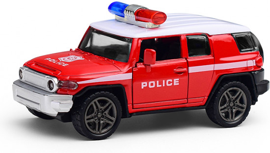 Машинка инерционная с мигалкой die-cast