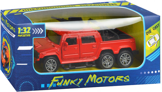 Машинка «Горный пикап die-cast»