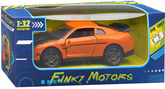 Машинка с дизайном die-cast