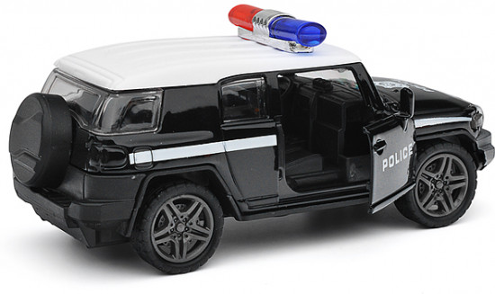 Машинка с мигалкой die-cast