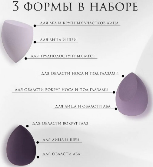Спонжи для макияжа