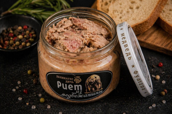 Риет из мяса медведя