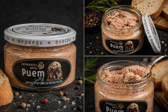 Риет из мяса медведя