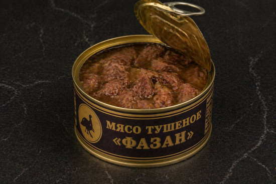 Тушеное мясо фазана