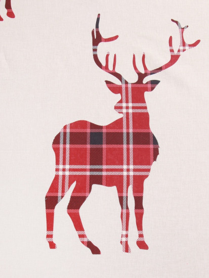 Простыня на резинке 1.5-спальная «Scottish deer»