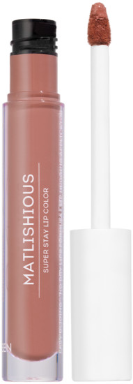 Жидкая помада-блеск «Matlishious Super Stay Lip Color Nude», тон 54 Темно-бежевый