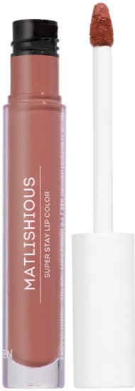 Жидкая помада-блеск «Matlishious Super Stay Lip Color Nude», тон 55 Темный