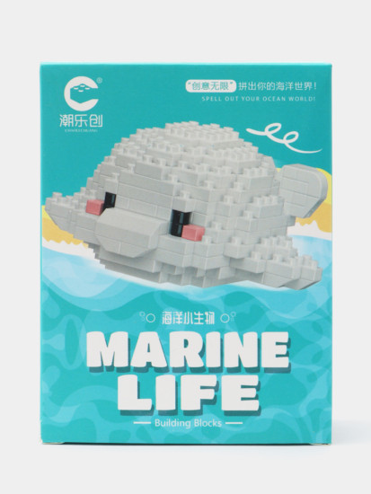 3D мини-конструктор Морские животные