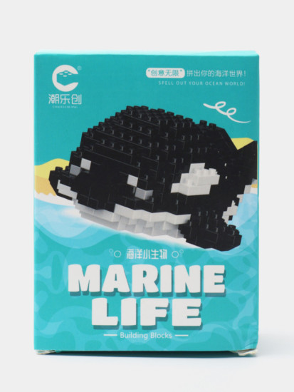 3D мини-конструктор Морские животные
