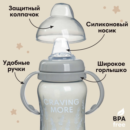 Поильник-непроливайка «Little world»