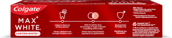 Зубная паста для длительного отбеливания «Max White»