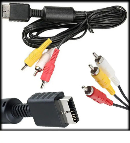 Кабель AV-2 тюльпаны для PS1/PS2/PS3