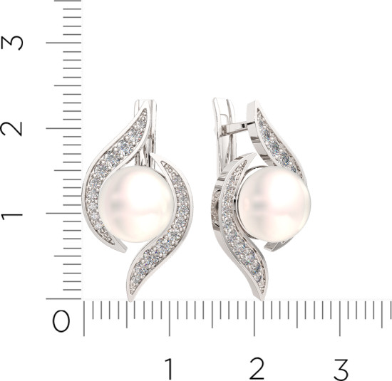 Серьги из серебра