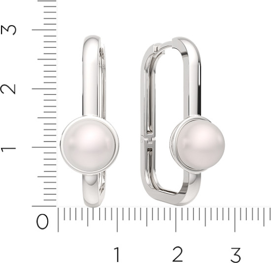 Серьги из серебра