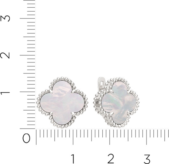 Серьги из серебра