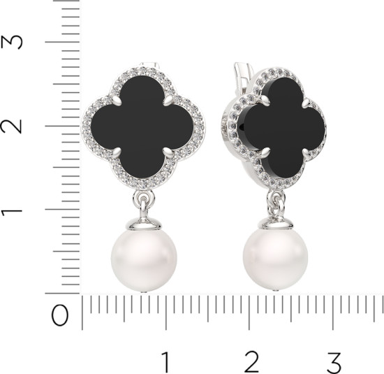 Серьги из серебра