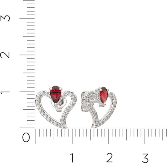 Серьги из серебра