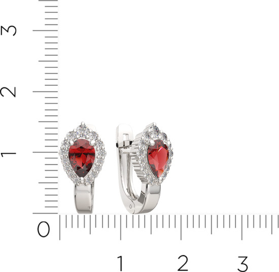 Серьги из серебра