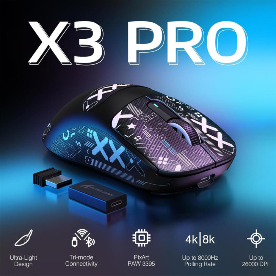 Мышь X3 Pro черный