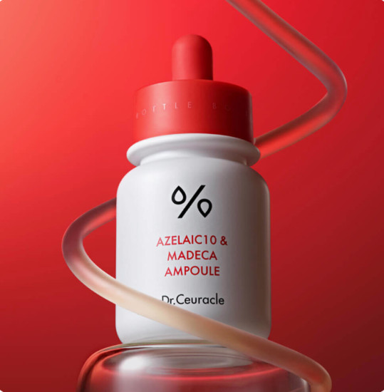 Ампула с 10% азелаиновой кислоты для проблемной кожи Azelaic 10 Madeca Ampoule