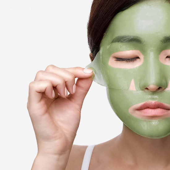Маска для лица гидрогелевая освежающая с экстрактом артишока «Artichoke Soothing Hydrogel Face Mask»