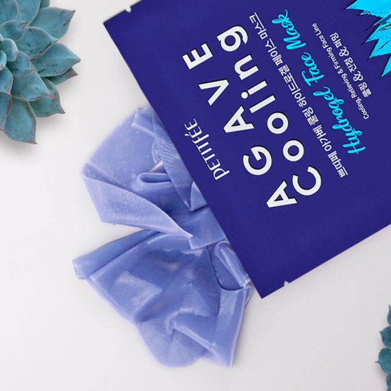 Маска для лица гидрогелевая с охлаждающим эффектом «Agave Cooling Hydrogel Face Mask»