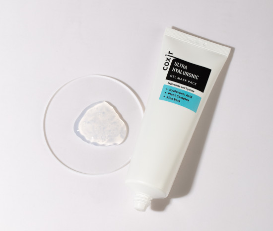 Гель-маска для лица ночная увлажняющая с гиалуроновой кислотой «Ultra Hyaluronic Gel Mask Pack»
