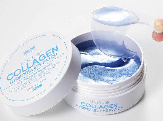 Патчи для кожи вокруг глаз гидрогелевые с коллагеном «Moisture Collagen Hydrogel Eye Patch»