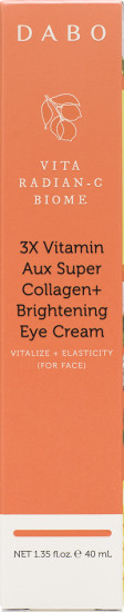 Крем для области вокруг глаз витаминный увлажняющий «3X Vitamin Aux Super Collagen+Brightening Eye Cream»