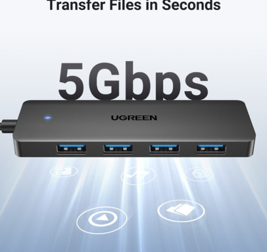 Картридер USB 3.0 для USB 3.0 (CM219) 25851 черный