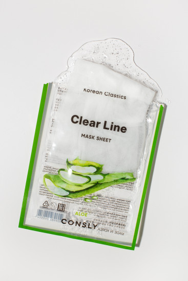 Маска для лица тканевая увлажняющая с экстрактом алоэ «Korean Classics Aloe Mask Sheet»
