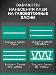Клей-пена полиуретановая для газобетонных блоков «Мастерблок» - Фото 3