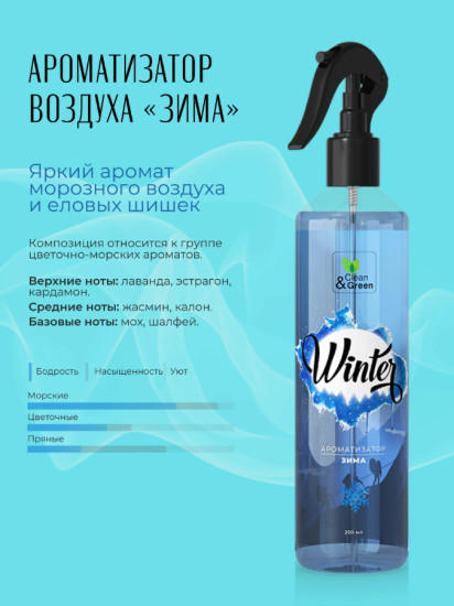 Ароматизатор воздуха «Winter. Зима»