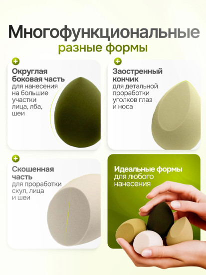 Спонжи для макияжа