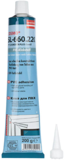 Клей диффузионный для ПВХ «Cosmofen Plus-S», белый