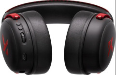 Беспроводные игровые наушники V9 PRO черно-красные - Фото 2