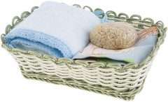 Набор полотенец в корзине «Шарм» - Фото 1