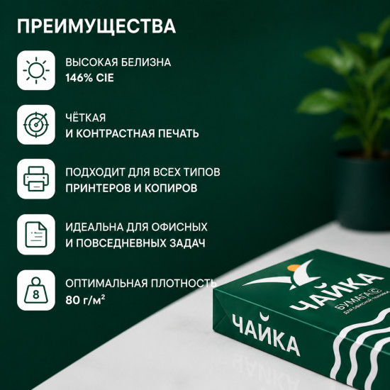 Бумага для печати «Чайка»