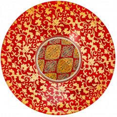 Салатник круглый «Яшма» - Фото 1